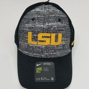 LSU Tigers Nike NCAA Hat Cap Gray Black and Gold